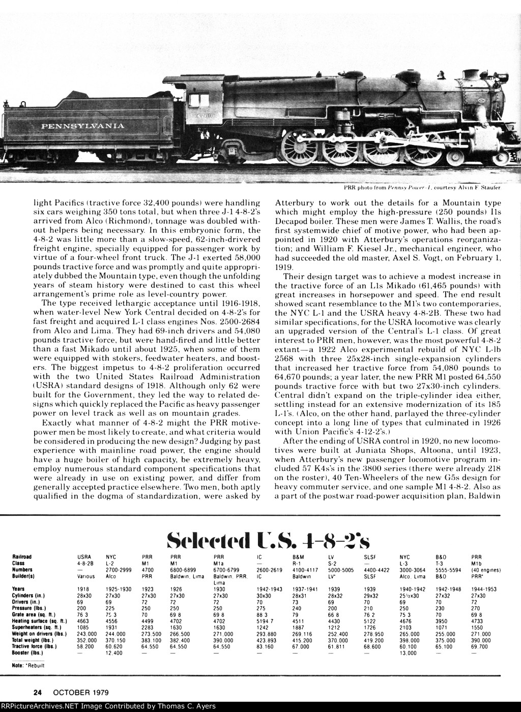 Atterbury's M-1 Engines, Page 24, 1979